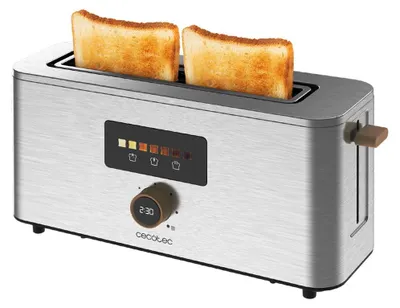 Toaster 1 langer Schlitz, 1000 W, Touchscreen, Edelstahl