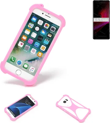 Produktbild von K-S-Trade Handy Hülle kompatibel mit Sony Xperia 1 III Schutz Hülle Bumper Silikon Schutz Hülle Cover Case Silikoncase Silikonbumper TPU Softcase