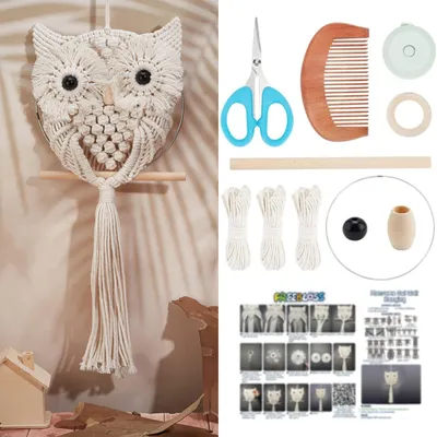 Image de Kit de macramé pour débutants, avec instructions