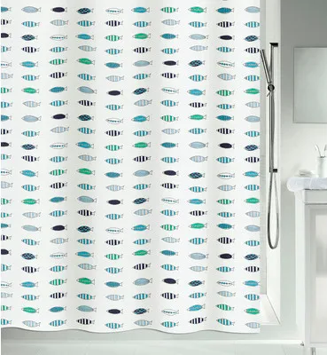 Produktbild von Spirella 7610583192615, Abbildung, Ring, Polyester, Blau, Weiß, 30 °C, 1200 mm