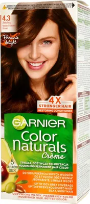 Produktbild von GARNIER Color Naturals Haarfarbe 4.3 Goldbraun