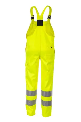 Produktbild von Planam Warnschutz Latzhose uni Gr. 60 gelb