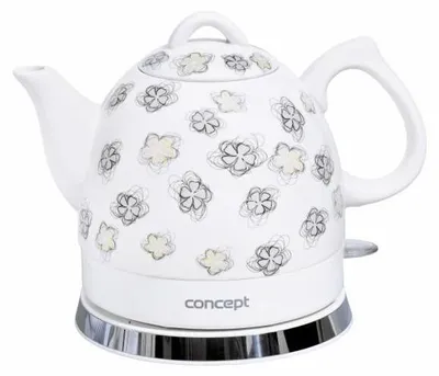 Produktbild von Concept RK0010, 0,8 l, 1000 W, Weiß, Keramik, Wasserstandsanzeige