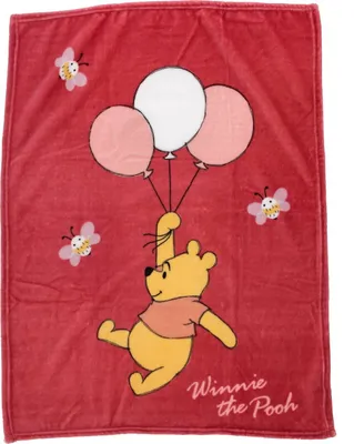 Produktbild von Pu der Bär Baby Decke Korallen Fleecedecke 100cmx75cm