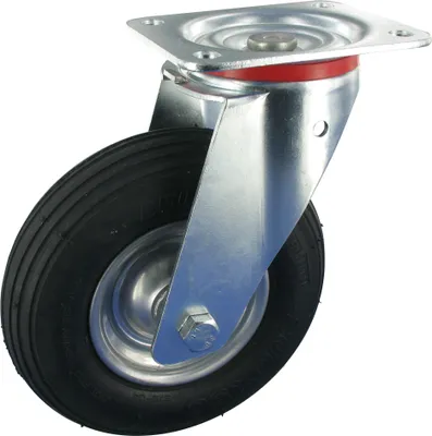 Obrázek produktu pro Otočná kolečka bez brzd Kolečka 200mm pneumatiky Válečková ložiska Nosnost: 75KG