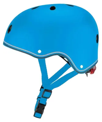 Immagine prodotto di Globber - Casco da bicicletta a LED per bambini PP7723 (48 cm - 53 cm) (azzurro)