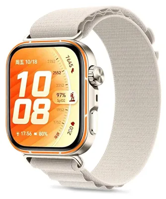 Obrázok produktu pre TECH-PROTECT nylonový remienok pre hodinky HUAWEI WATCH FIT 3 / 4 / 4 PRO / 5 / 5 PRO, farba: STARLIGHT (5906302325788)