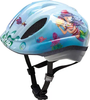 Immagine prodotto di KED Meggy II Originals | Casco da bicicletta per bambini Rete di protezione dagli insetti Luce posteriore a LED integrata Tecnologia maxSHELL NELLA NIXE 49-53 (SM)