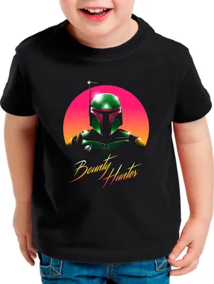 Produktbild von A.N.T. Home Mandalore Kinder T-Shirt yoda mando kopfgeldjäger