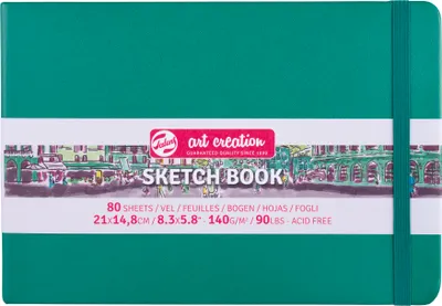 Image de Royal Talens 9314335M ROYAL TALENS Carnet de croquis Art Creation, 210 x 150 mm, vert
