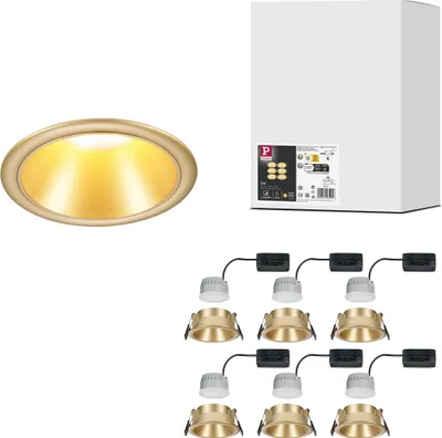 Produktbild von Paulmann LED Einbauleuchte Cole 6er-Set