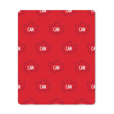 Produktbild von MuchoWow® Mauspad Mousepad Kanada - Flaggen - Muster 19x23 cm - Mousepads - Maus Mat - Pad - Mausunterlage - Mauspads - Spielen