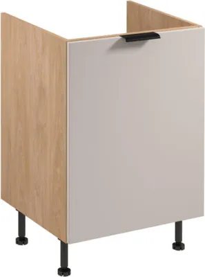 Image de Armoire de cuisine avec système de tri des déchets Armoire de tri des déchets Cuisine