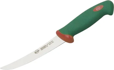 Produktbild von Ausbeinmesser gebogen, ergonomischer Griff, Klingenlänge 16 cm