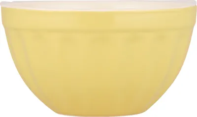 Imagen del producto de Tazón para cereales MYNTE, color amarillo, para 300 ml, altura 7 cm, diámetro 13 cm, de cerámica, marca Ib Laursen
