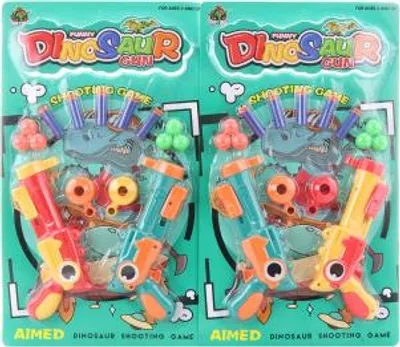 Zdjęcie produktu dla Pistolet dino na kulki i rzutki