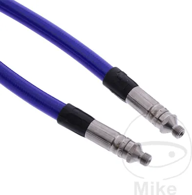 Productafbeelding van STAHLFLEX remleiding voor luchtvaart, 22 cm, blauw-transparant