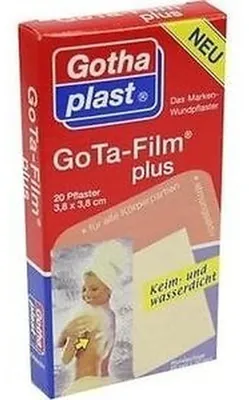 Productafbeelding van GoTa-Film pleisters, 3,8 cm x 3,8 cm, 20 stuks