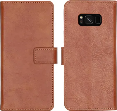 Zdjęcie produktu dla imoshion Luxe Bookcase dla Samsung Galaxy S8 - brązowy