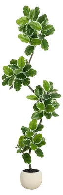 Produktbild von Künstlicher Baum, lebensechte Blätter, dekorativer Pflanztopf, 84IN