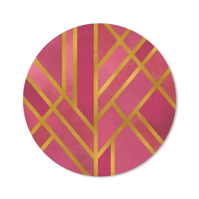 Produktbild von MuchoWow® Mauspad Mousepad Gold - Design - Luxus 40x40 cm - Mousepads - Maus Mat - Pad - Mausunterlage - Schreibtisch Accessoires