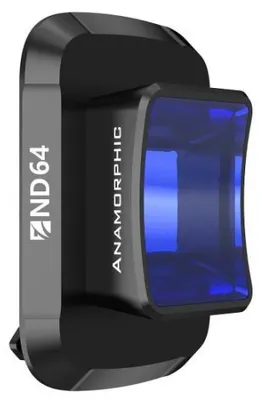 Image de Filtre pour caméra de drone DJI Mavic Air 2, Freewell Anamorphic ND64, couleur noire, taille unique