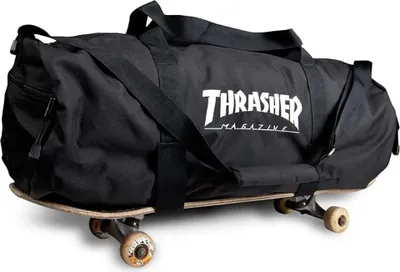 Obrázok produktu pre Thrasher Skatebag Duffelbag Black Black Jedna veľkosť