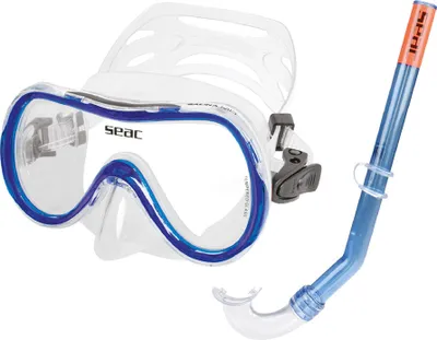 Produktbild von Seacsub Set Bis Salina Siltra Schnorchelset Blau Blau One Size