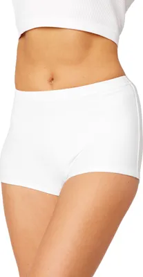 Produktbild von Merry Style Damen Badeshorts Bikinihose Bademode Badehose Bikini Unterteil Schwimmshorts L23L1 (Weiß (0016), 42)