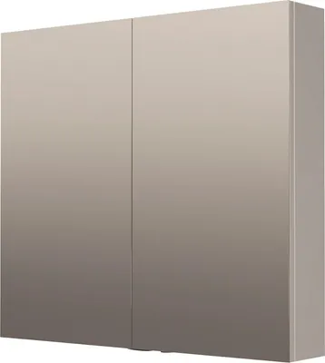 Zdjęcie produktu dla Szafka lustrzana Plano Davos biała A0016 80 x 14 x 72 cm