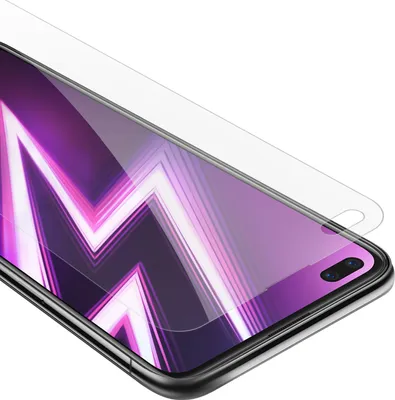 Obrázek produktu pro Cadorabo Armour Film pro Realme 6 PRO Protective Film in Transparent Tempered Tempered Display Protective Glass