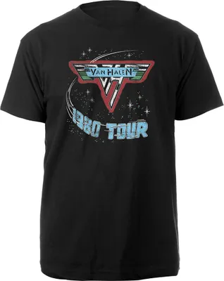 Produktbild von Van Halen 1980 Tour Black L T-Shirt