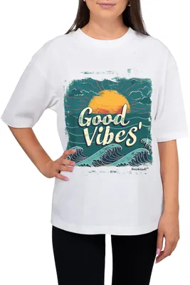 Produktbild von Reichstadt Damen Oversized T-Shirt 24RSW057 Sunset Vibes L