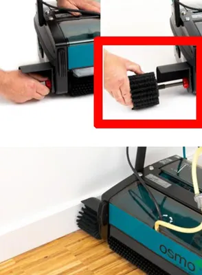 Produktbild von OSMO Randbürste für Terrassen- und Fußboden Reinigungsmaschine -abrasiv-
