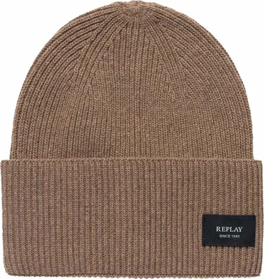 Produktbild von REPLAY Mütze Beanie Taupe