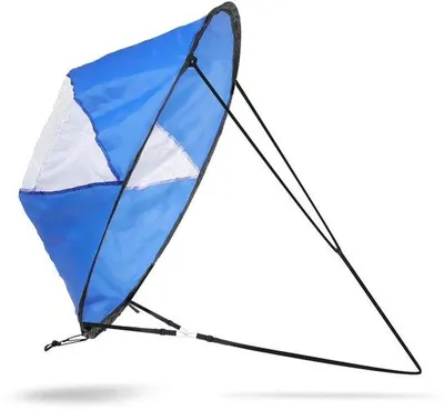 Productafbeelding van Kajakzeil 108x108 cm - Opvouwbaar polyesterzeil - Vorstbescherming - Geschikt voor kajaks, kano's en boten