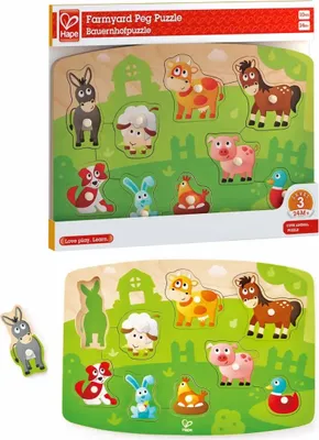 Produktbild von Bauernhofpuzzle / 10 Teile