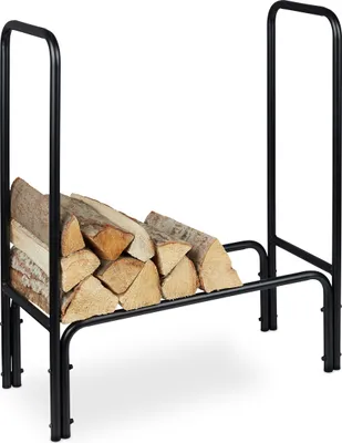 Obrázek produktu pro relaxdays Kovový stojan na palivové dřevo