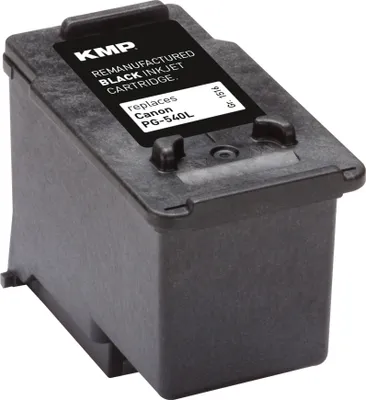 Produktbild von KMP Tintenpatrone schwarz kompatibel mit Canon PG-540 L