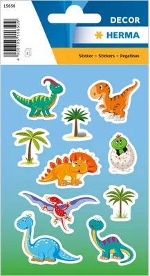 Obrázok produktu pre HERMA nálepky dinosaury deti