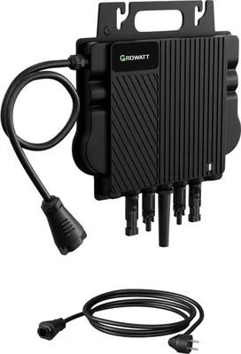 Produktbild von Powerness® Growatt NEO-800M-X 800W Mikrowechselrichter integriertem WiFi mit 5m Kabel für Balkonkraftwerk(0% MwSt)