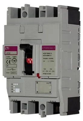 Immagine prodotto di Interruttore di sezionamento 3P 250A 6kA ED2S 250/3, codice prodotto 004671283
