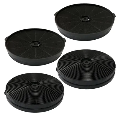 Obrázek produktu pro 4 kusy filtrů s aktivním uhlím pro odsavače