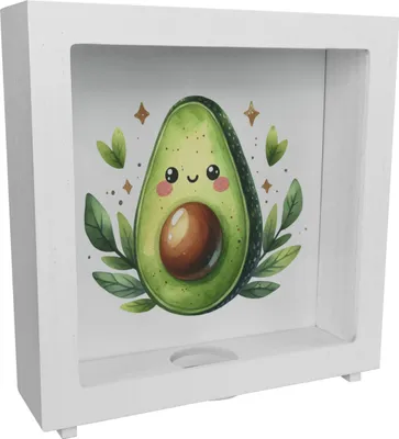 Produktbild von Avocado Rahmen Spardose aus Holz