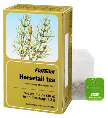 Produktbild von Floradix Schachtelhalm-Kräutertee – 15 Teebeutel à 2 g
