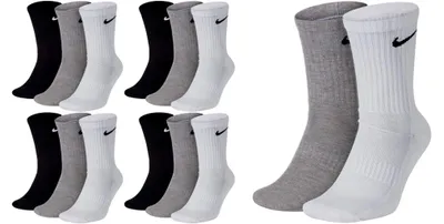 Produktbild von 14 Paar Nike Socken Lang Herren Damen - Farbe: 14 Paar bunt - Größe: 46-50