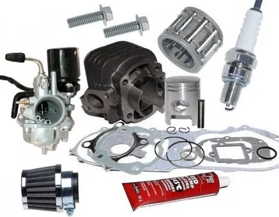 Produktbild von 50ccm Zylinder KIT VERGASER LUFTFILTER Set für Explorer Race GT 50 2T Zylinderkit