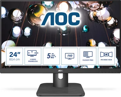 Immagine prodotto di Aoc 24E1Q Aoc 60,5Cm (23,8") 24E1Q    16:09 Hdmi+Dp Ips  5Ms