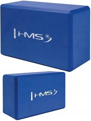 Produktbild von HMS KJ01 Yogablock aus EVA für Yoga und Pilates, Blau