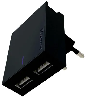Obrázek produktu pro Swissten Síťový Adaptér Smart Ic 2X Usb 3A Power + Datový Kabel Usb / Lightning Mfi 1,2 M Černý
